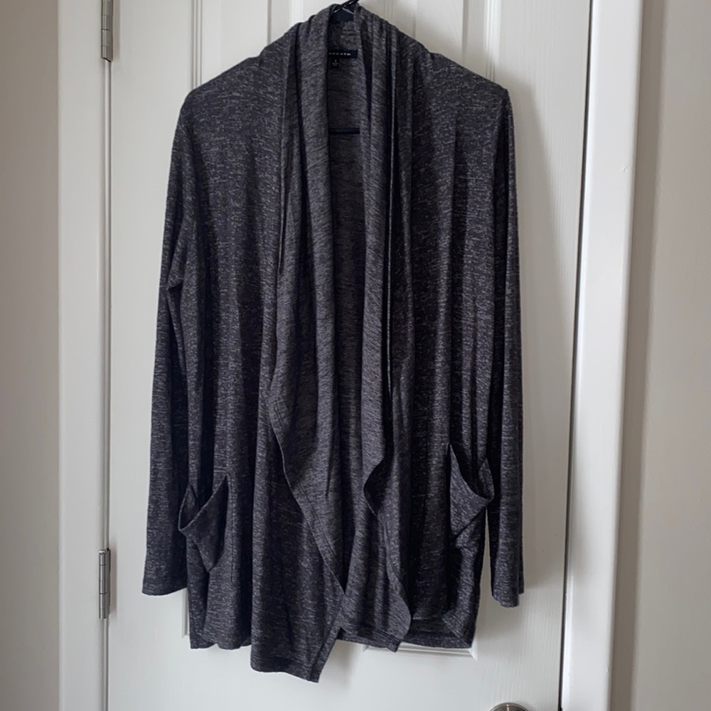 Charcoal grey cardigan